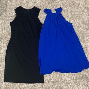 Blue and Black classy dress lot